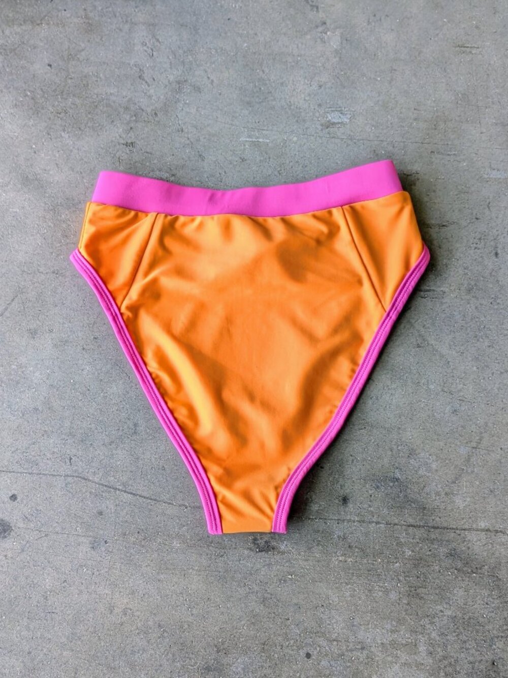 93 Play Street Logan Crossover Dreamsicle Pink Orange Bikini Bottoms NWOT large - Picture 6 of 6